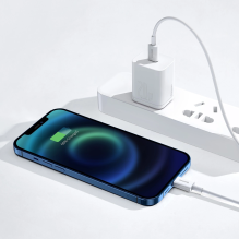 Baseus Superior Series USB-C / Lightning PD 20W 2 m laidas - baltas