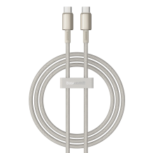 Baseus Tungsten Gold USB-C / USB-C cable 100W 1m - gold