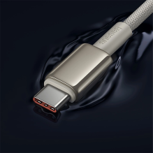 Baseus Tungsten Gold USB-C / USB-C cable 100W 1m - gold