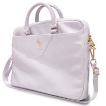 Guess Triangle 4G bag for a 16&quot; laptop - purple