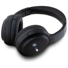 BMW Bluetooth ENC Headphones BMBHMIAV27MBCTK Black / Black Printed Logos