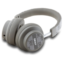 DKNY Bluetooth On-Ear Headphones DKBHM2PCSHLE Beige / Beige Checkered Pattern