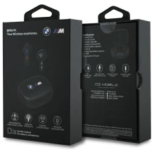 BMW Bluetooth headphones BMBEMIATP20LOK TWS + docking station black / black Printed Logos