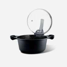 Pensofal Saxum Saucepan 20cm (W / Glass) 5807