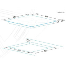 Edesa EIT-6328 B WH