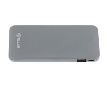 Tellur Power Bank QC 3.0 greitas įkrovimas, 5000 mAh, 3in1 pilka