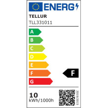 Tellur WiFi Smart Bulb E27 balta / šilta / RGB, reguliatorius