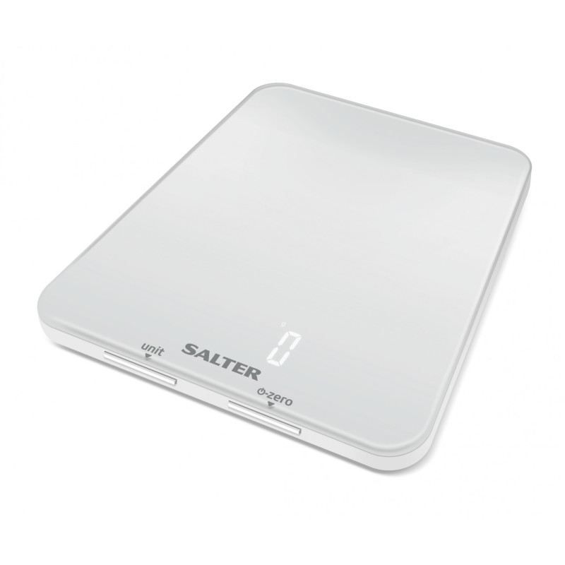 Salter 1180 WHDR Ghost Digital Kitchen Scale - White