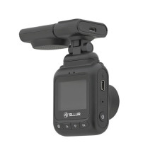 Tellur Dash Patrol DC2 FullHD 1080P, GPS juoda