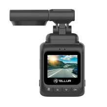 Tellur Dash Patrol DC2 FullHD 1080P, GPS Black