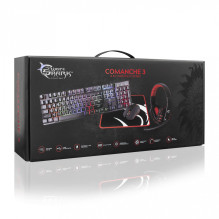 White Shark Comanche 3 GC-4104 - 4in1 KEYBOARD + MOUSE + MOUSE PAD + HEADSET