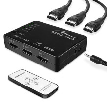 Media-Tech MT5207 5xHDMI jungiklis 4K