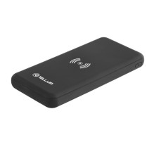 Tellur PBW102 Power Bank 10000mAh Qi belaidis 18W juodas