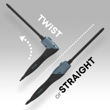 Revamp TO-2002 Progloss Diverse 11mm Extra Long Corkscrew Curling Barrel