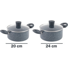 Russell Hobbs RH00849EU7 Nightfall stone stockpot 24cm