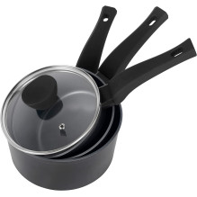 Russell Hobbs RH01706EU Pearlised saucepan set 3pcs