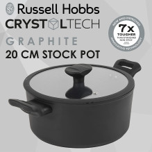 Russell Hobbs RH01863EU7 Crystaltech aukštas puodas 20 cm