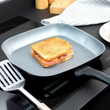 Russell Hobbs RH01861EU7 Crystaltech tall griddle 28cm