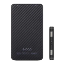 Eloop E30 Mobile Power Bank 5000mAh black