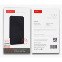 Eloop E30 Mobile Power Bank 5000mAh black