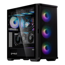 Zalman Z10 DUO ATX ZM-IF120 x4 Black