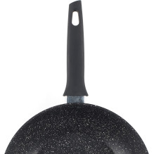 Russell Hobbs RH00488MOB 28CM MARBLE WOK - BLACK