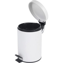 Beldray LA038098WHTAEU7 3 LITRE SOFT-CLOSE PEDAL BIN