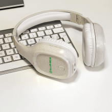 Tellur Green Bluetooth Over-Ear Headphones Pulse Foldable cream