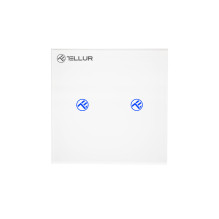 Tellur Smart WiFi jungiklis, SS2N 2 prievadas 1800W 10A