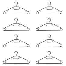 Beldray LA072684FEU7 Eco Recycled Hangers Black