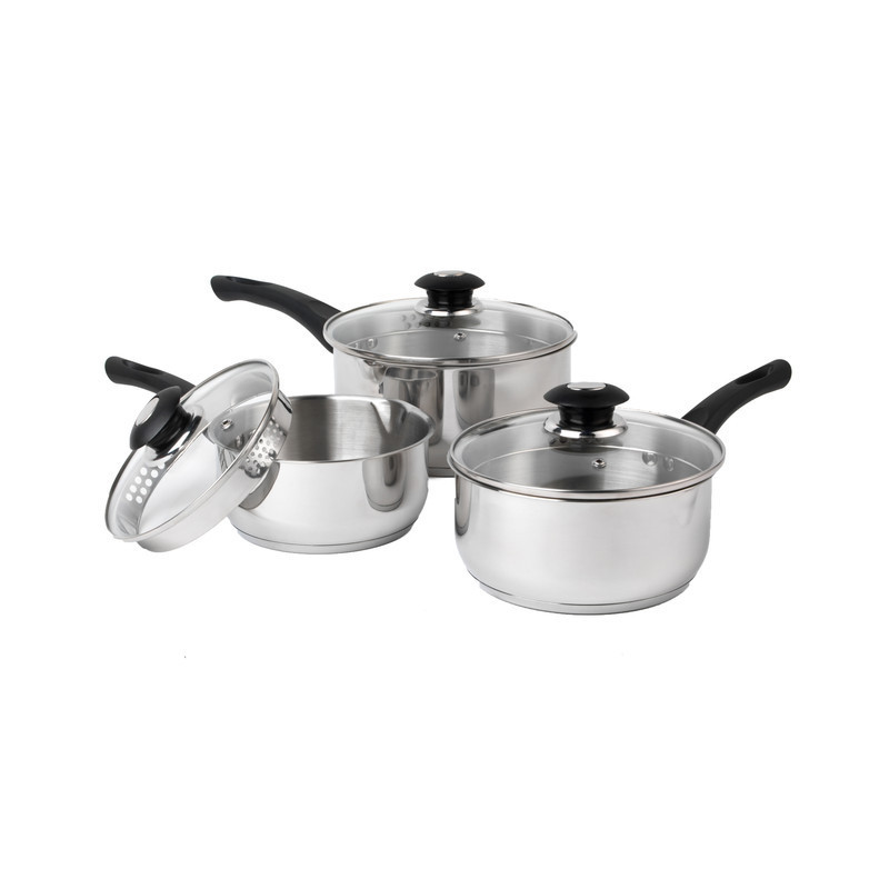 Russell Hobbs RH00542EU7 Easy Strain Pan Set 3pcs