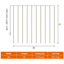 LED Light HEMER 300 LED Bright White