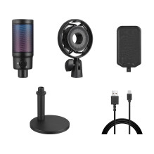 Sandberg 126-39 Streamer USB Microphone RGB