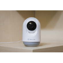 „Tellur Smart WiFi Indoor Camera 3MP“, „UltraHD“, „Autotracking“, PTZ balta