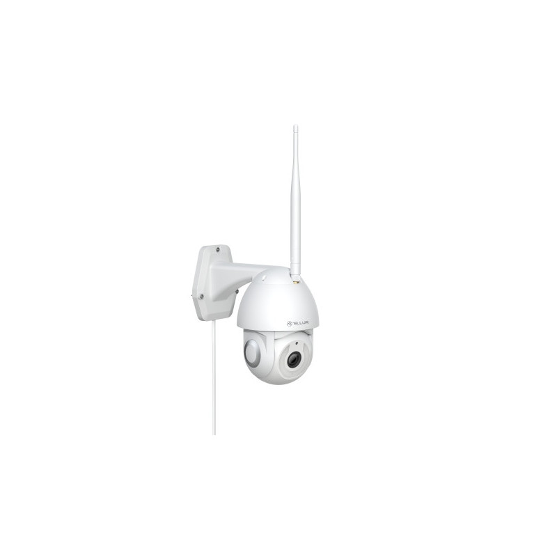 Tellur Smart WiFi Outdoor Camera 3MP, UltraHD, Autotracking, PTZ white