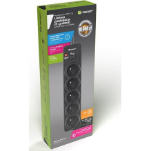 Tracer 46975 PowerGuard 1.8m Black (5 Outlets)