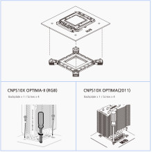 Zalman ZM-1700MKD Intel Mounting Kit