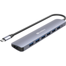 Sandberg 136-40 USB-C to 7...