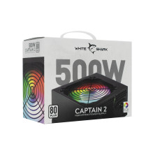 Baltasis ryklys GPSU-W500F Captain-2 500W 80+ RGB