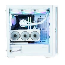 Zalman Z10 DUO ATX ZM-IF120 x4 Balta