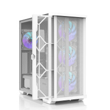 Zalman Z10 DUO ATX ZM-IF120 x4 White