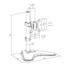 Sbox LCD-F012-2 (17-32 / 9kg / 100x100)