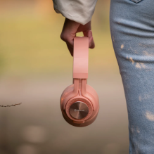 Tellur Feel Bluetooth Over-ear Headphones Pink