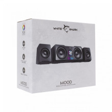 White Shark GSP-968 Mood RGB Gaming 2.2 Speaker System Black