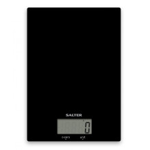 Salter 1170 BKDRCEU16 Ultra Slim Glass Digital Kitchen Scale - Black