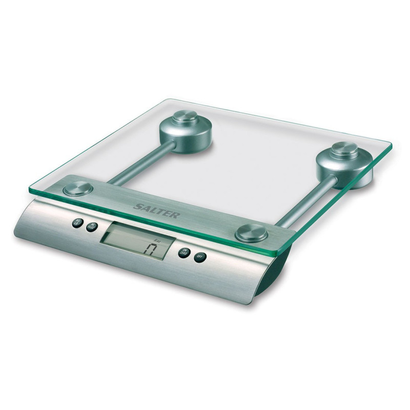 Salter 3003 SSSVDR08EU16 Aquatronic Glass Kitchen Scale