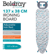 Beldray LA024398ARWEU7 137x38cm ironing board