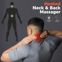 Salter EE6934BLKSTKEU7 Heated Neck &amp; Back Massager