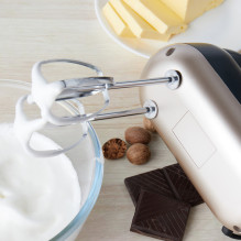 Petra PT5512BGRYVDE Hand mixer blue grey / soft gold