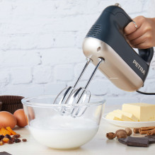 Petra PT5512BGRYVDE Hand mixer blue grey / soft gold